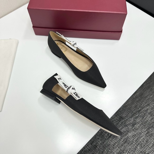 Dior JAdior Ballet Flat Technical Fabric KCF156NVA-2