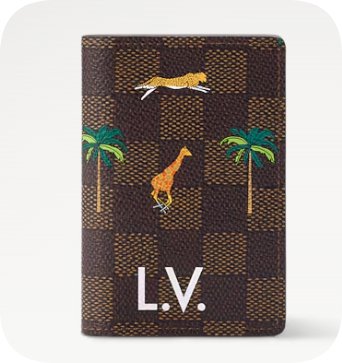 Louis Vuitton Pocket Organizer x The Darjeeling Limited N40869