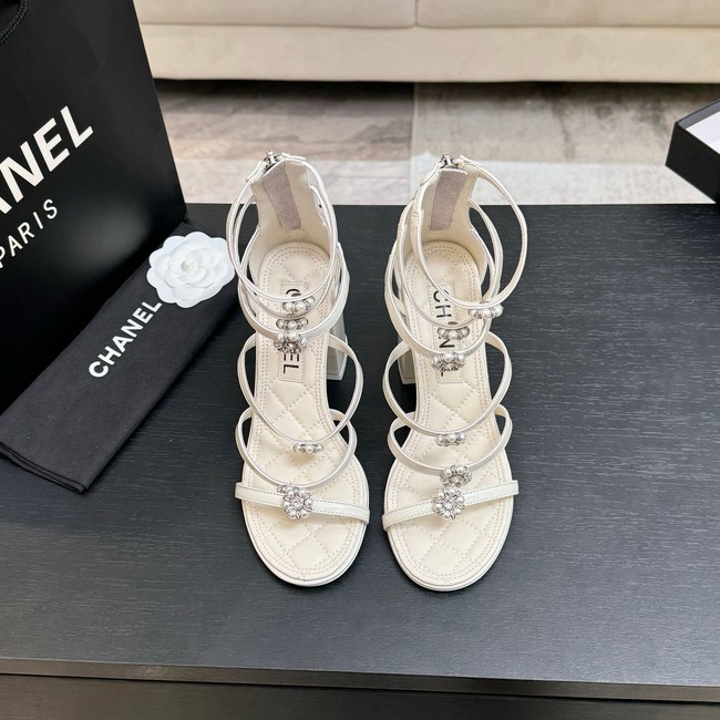 Chanel Sandals Laminated Lambskin 95mm G46999-4