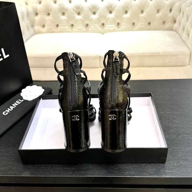 Chanel Sandals Laminated Lambskin 95mm G46999-5