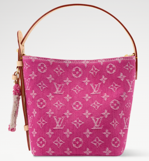 Louis Vuitton NEW All In BB M27626 Fuchsia Denim