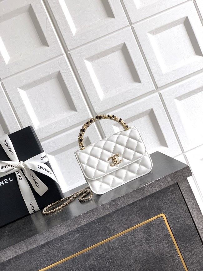 Chanel Clutch With Chain AP4975 white