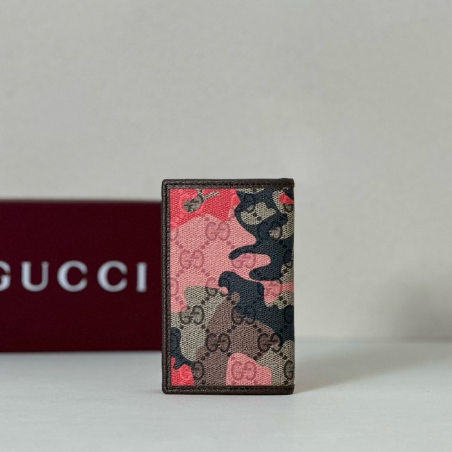 Gucci Ophidia long card case 834691 pink