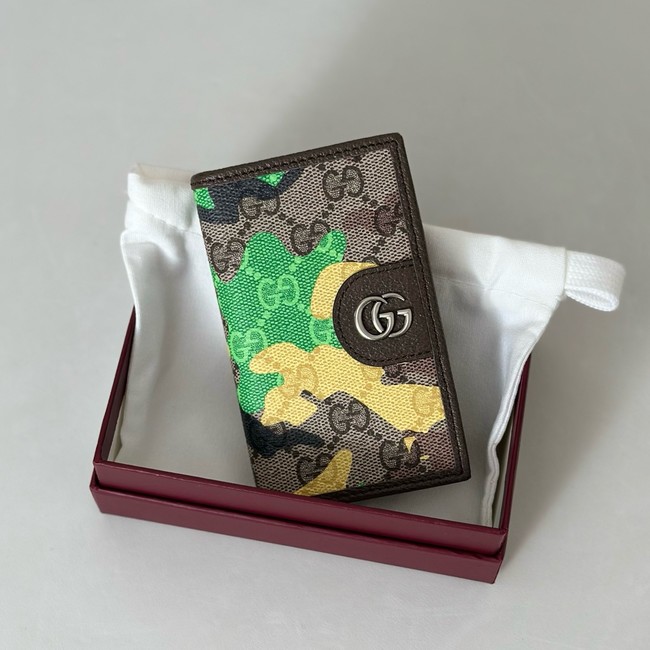 Gucci Ophidia long card case 834691 yellow