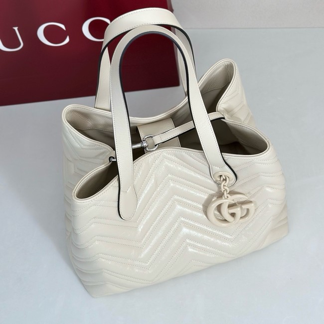 Gucci GG Marmont medium tote bag 855279 Ivory