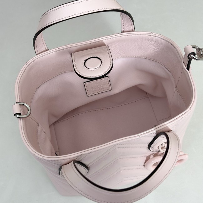 Gucci GG Marmont small tote bag 855391 pink