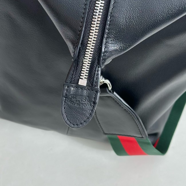 Gucci Brera large crossbody bag 864485 black leather