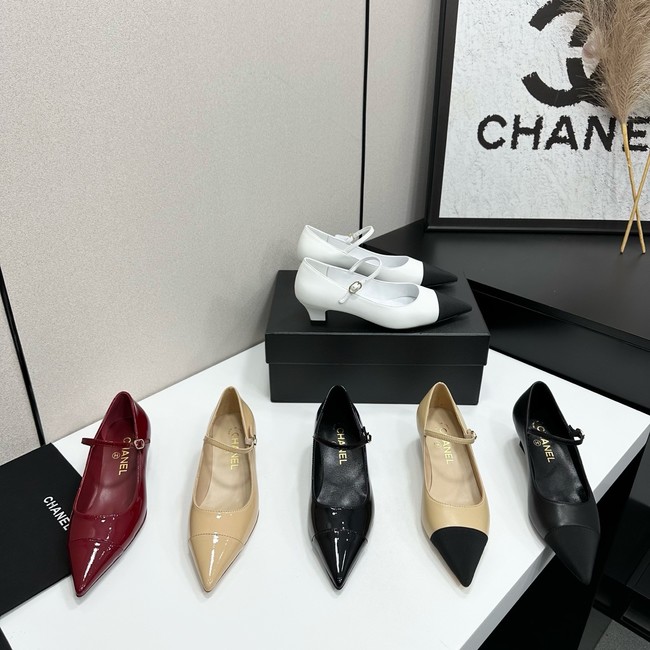 Chanel Mary Janes Patent Calfskin G47052-3