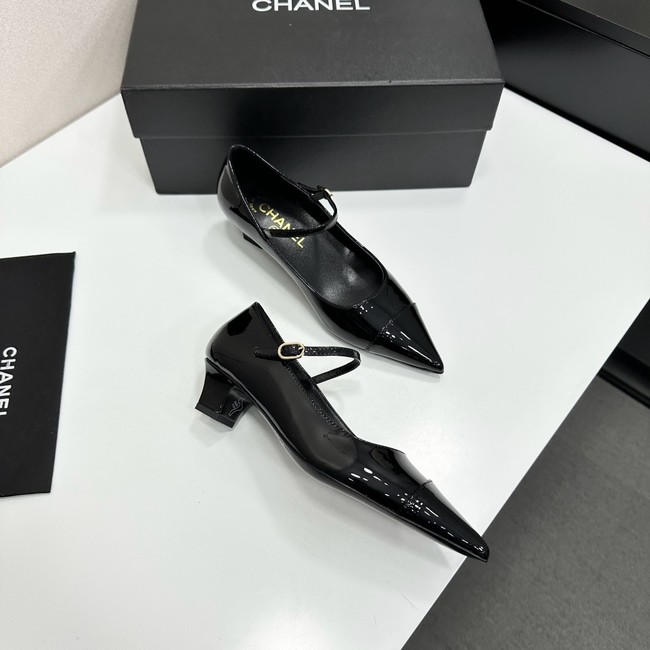 Chanel Mary Janes Patent Calfskin G47052-3