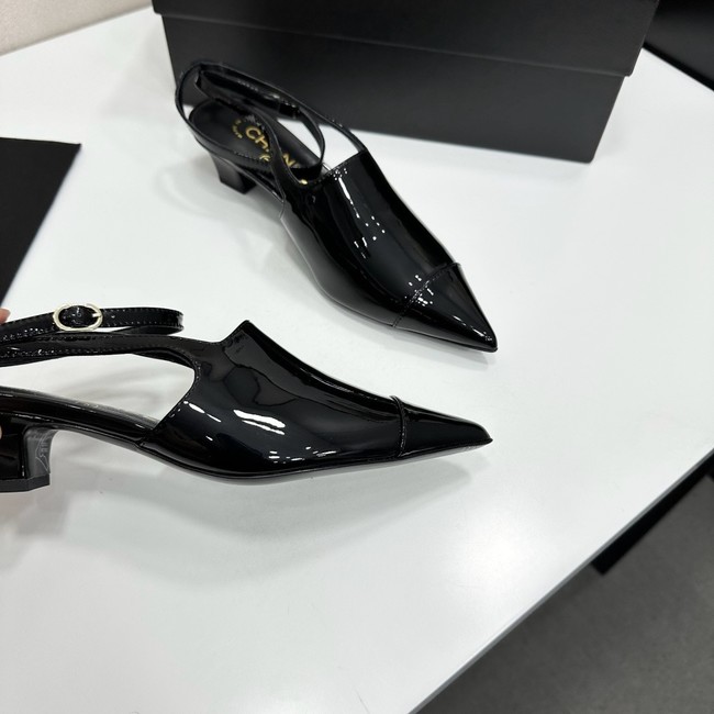 Chanel Slingbacks Patent Calfskin G47054-6
