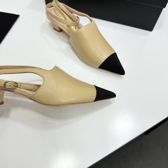 Chanel Slingbacks Patent Calfskin G47054-3