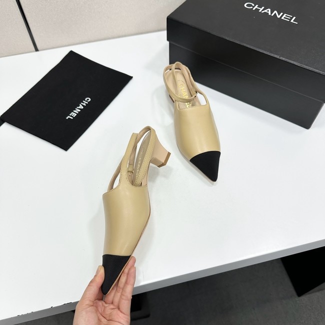Chanel Slingbacks Patent Calfskin G47054-3