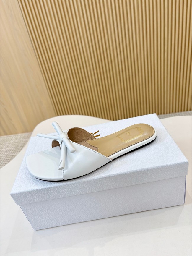 Dior Bow Slide Black Lambskin KCO583L-3