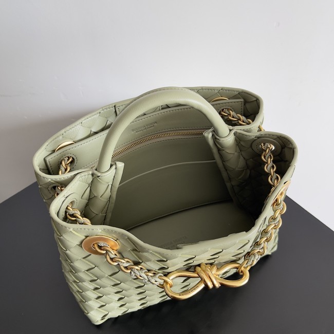 Bottega Veneta Small Andiamo 766014 Travertine