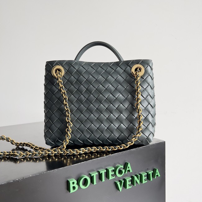 Bottega Veneta Small Andiamo 766014 dark blue