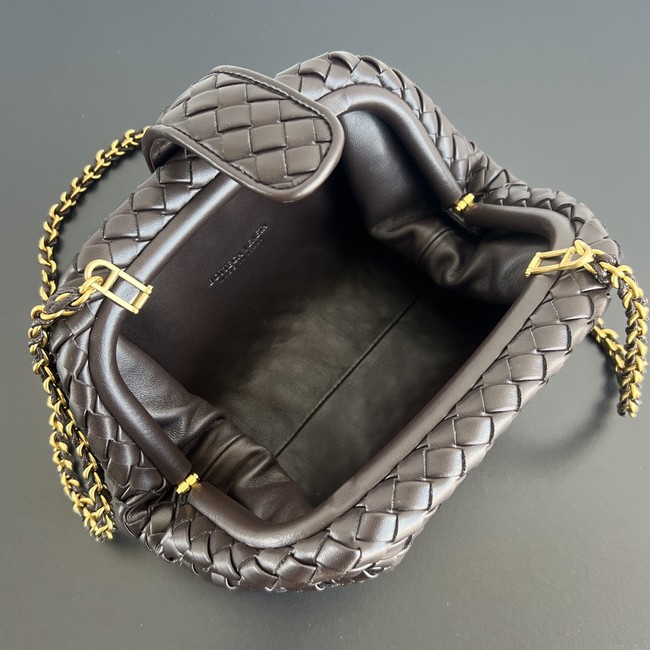 Bottega Veneta Small Lauren 1980 804038 dark gray