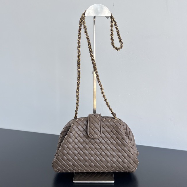 Bottega Veneta Small Lauren 1980 804038 dark gray