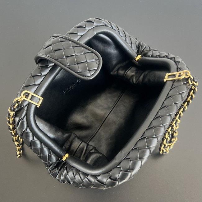 Bottega Veneta Small Lauren 1980 804038 black