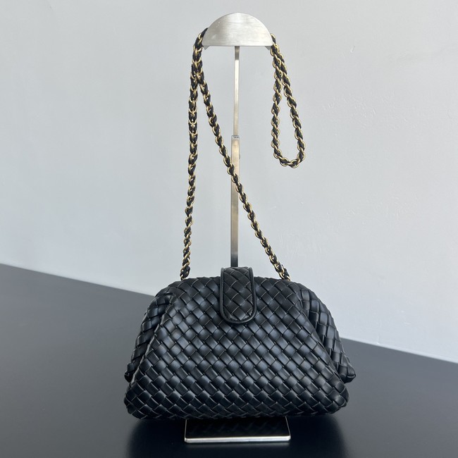 Bottega Veneta Small Lauren 1980 804038 black