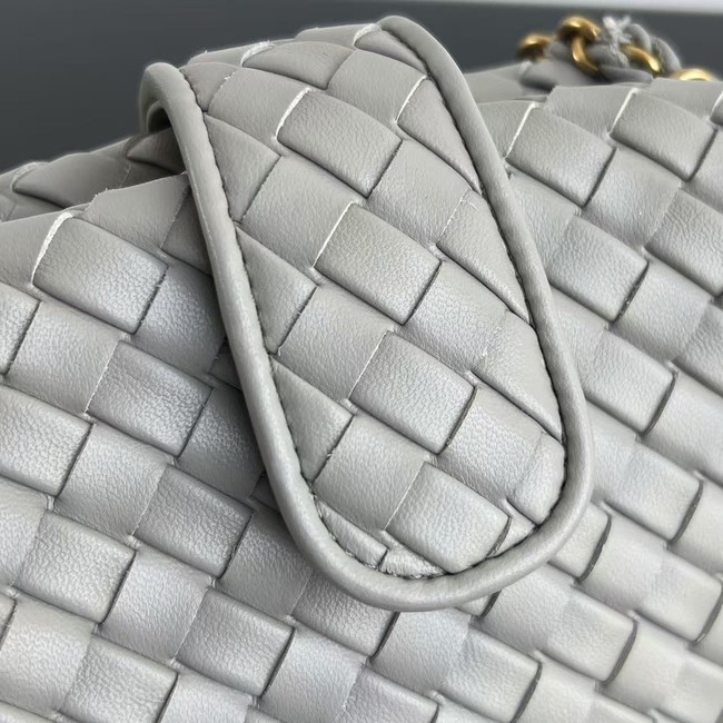 Bottega Veneta Small Lauren 1980 804038 gray