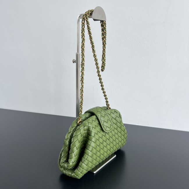 Bottega Veneta Small Lauren 1980 804038 green