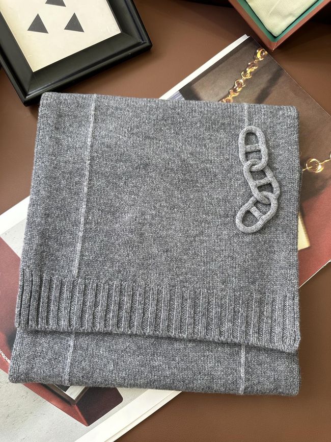 Hermes cashmere Scarf H36118-1