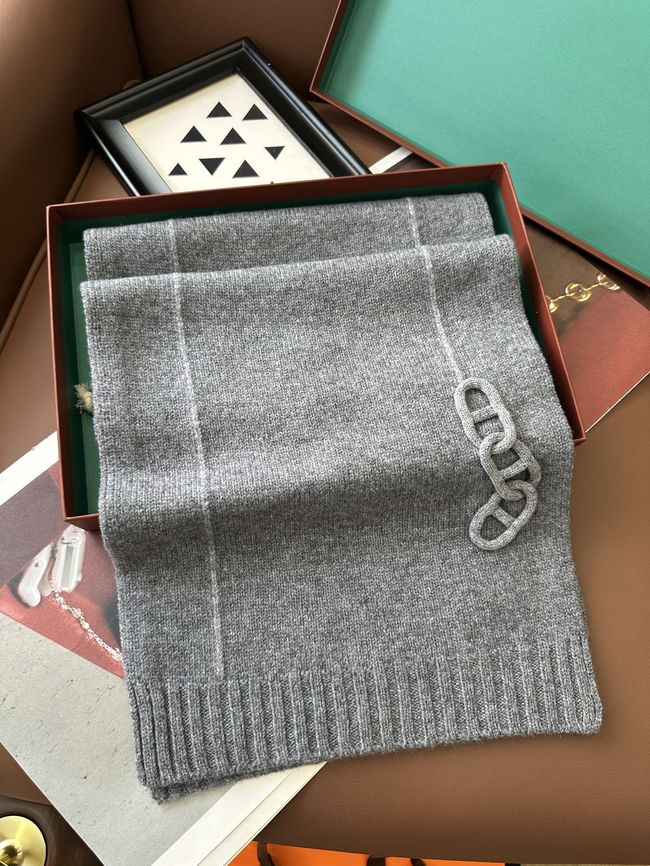Hermes cashmere Scarf H36118-1