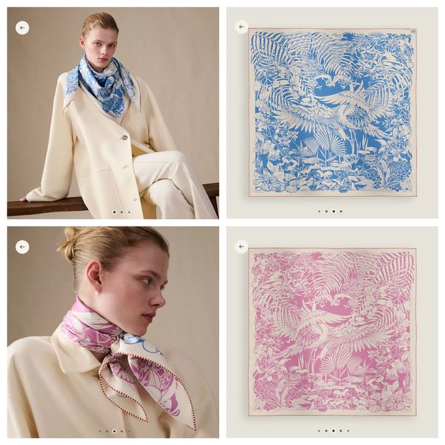 Hermes cashmere Shawl H36117-2