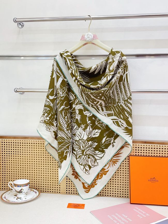 Hermes cashmere Shawl H36117-3