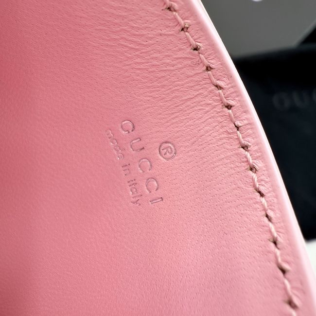 Gucci Card case with Horsebit A006YR pink Gucci Card case with Horsebit A006YR pink