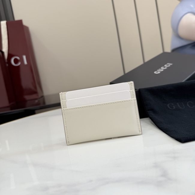 Gucci Card case with Horsebit A006YR white