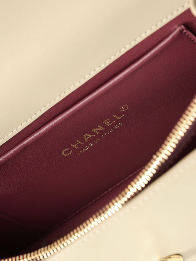 Chanel Mini Flap Bag AS6533 Dark Beige