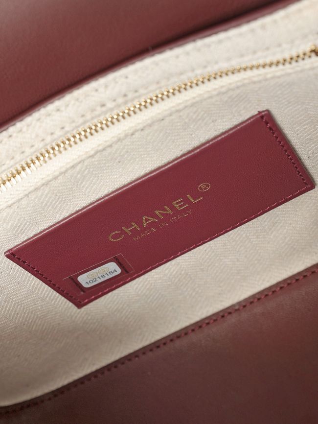 Chanel Small Flap Bag AS6625 Burgundy