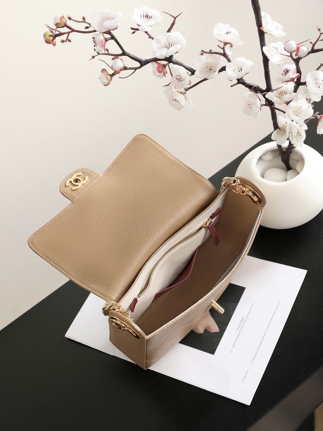Chanel Small Flap Bag AS6625 Light Brown