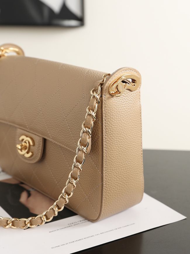 Chanel Small Flap Bag AS6625 Light Brown