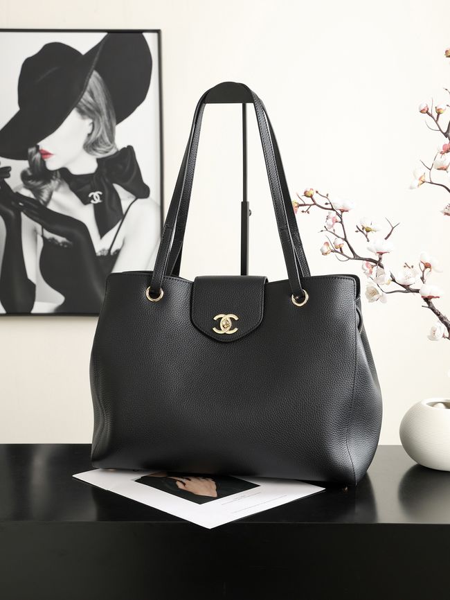 Chanel Shopping Bag AS6242 black