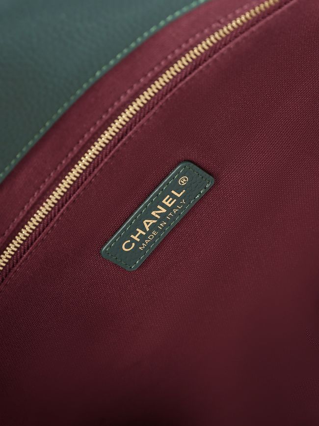 Chanel Shopping Bag AS6242 dark green