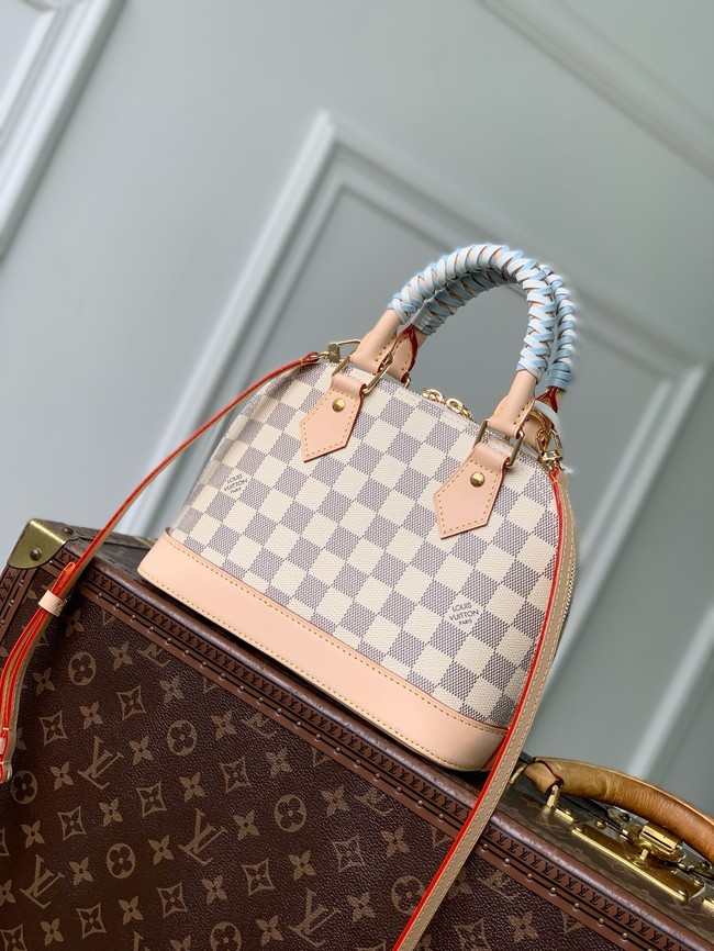 Louis Vuitton NEW Alma BB N40902 Bleu Olympe