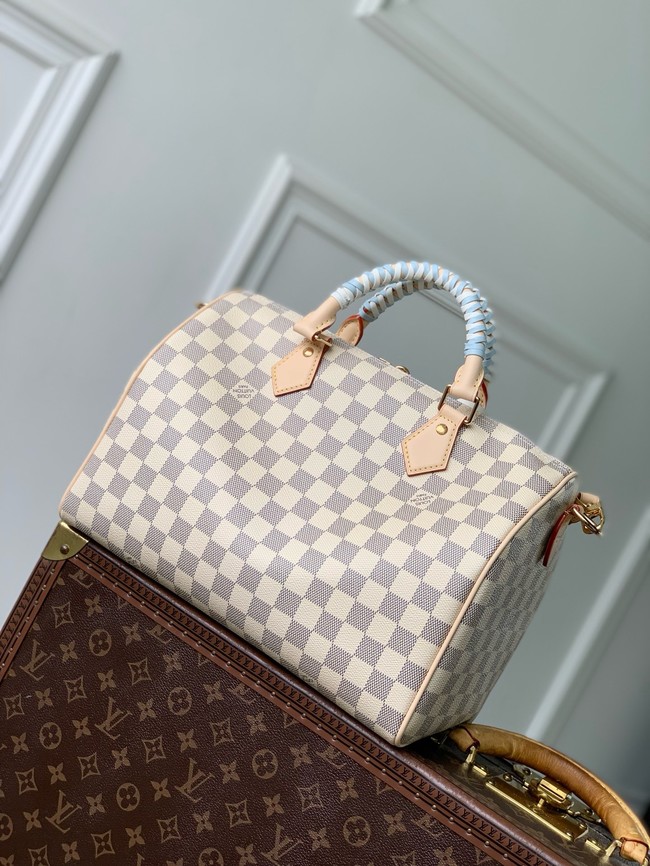 Louis Vuitton NEW Speedy 30 Soft N40908 Bleu Olympe