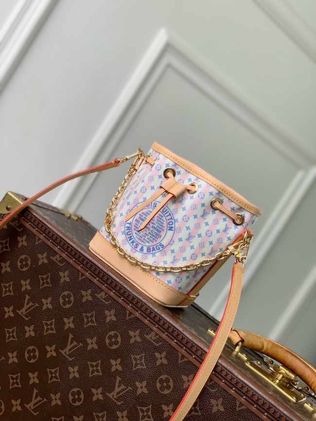 Louis Vuitton NEW Nano Noe M29029 Stamp Blue