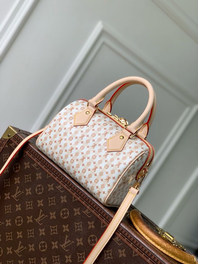 Louis Vuitton NEW Speedy Bandouliere 20 M29459 Nude Rose
