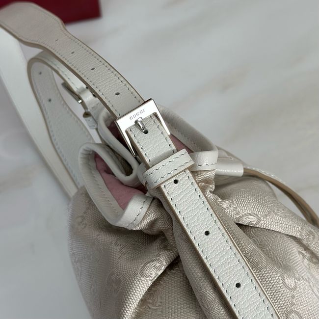Gucci Venice small bucket bag 875237 white
