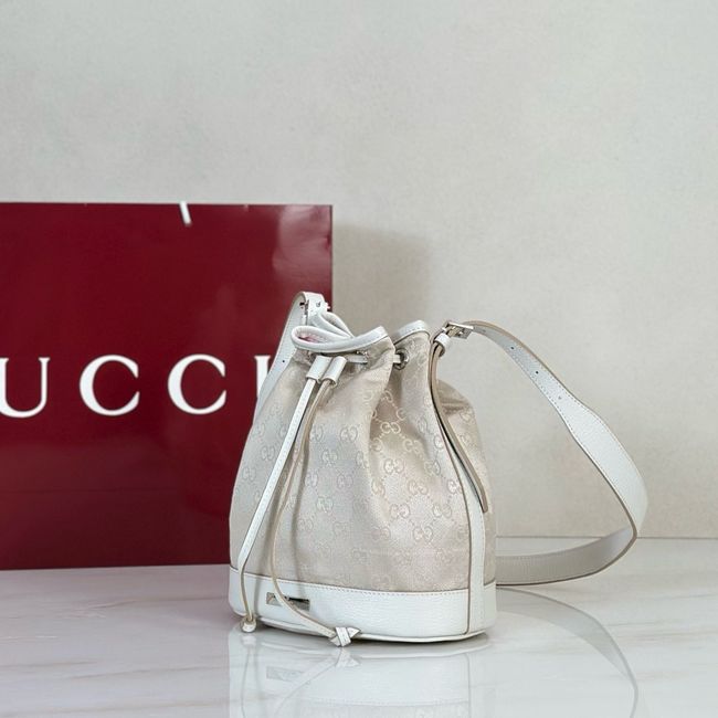 Gucci Venice small bucket bag 875237 white