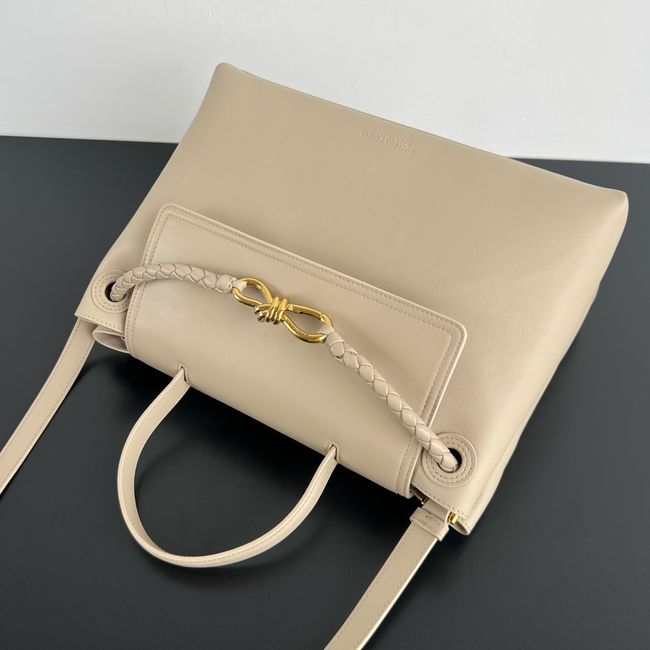 Bottega Veneta Small Andiamo P5678 Brass finish