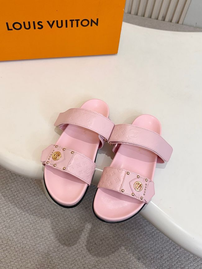 Louis Vuitton Bom Dia Flat Comfort Mule 1ABVNC-3 Louis Vuitton Bom Dia Flat Comfort Mule 1ABVNC-3
