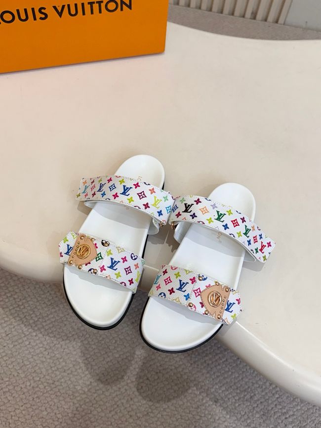 Louis Vuitton Bom Dia Flat Comfort Mule 1ABVNC-4 Louis Vuitton Bom Dia Flat Comfort Mule 1ABVNC-4