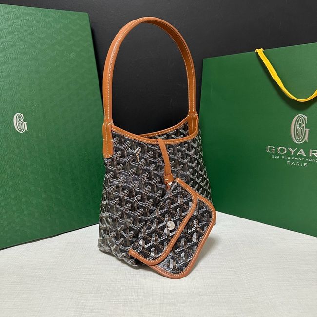 Goyard Hobo Boheme Mini Bag CL51P black&brown
