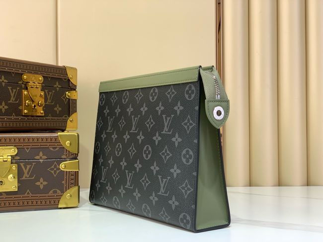 Louis Vuitton Pochette Voyage M28841 Khaki Green Louis Vuitton Pochette Voyage M28841 Khaki Green