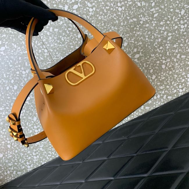 VALENTINO small Sheepskin Shoulder Bag 0112S brown VALENTINO small Sheepskin Shoulder Bag 0112S brown