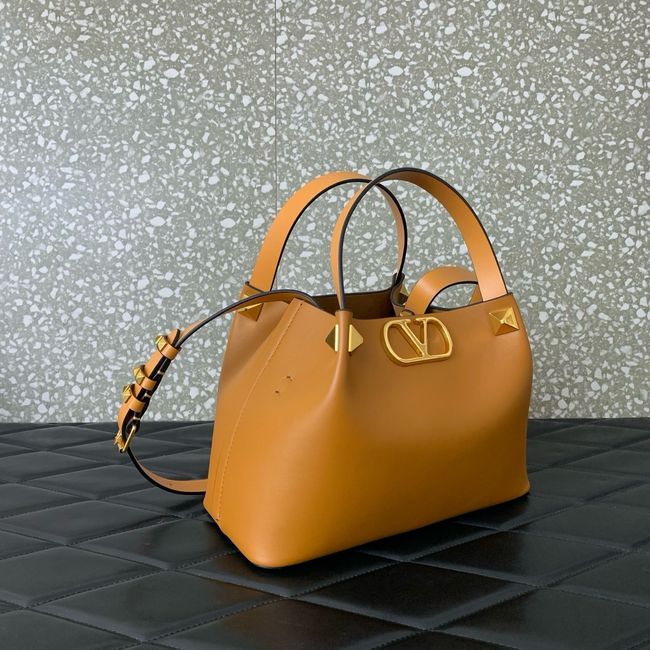 VALENTINO small Sheepskin Shoulder Bag 0112S brown VALENTINO small Sheepskin Shoulder Bag 0112S brown